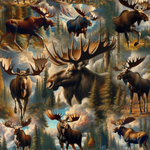 Blank Quilting Corporation Wilderness Song 4177-39 BROWN